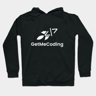 Get Me Coding Logo (white) Apparel Hoodie
